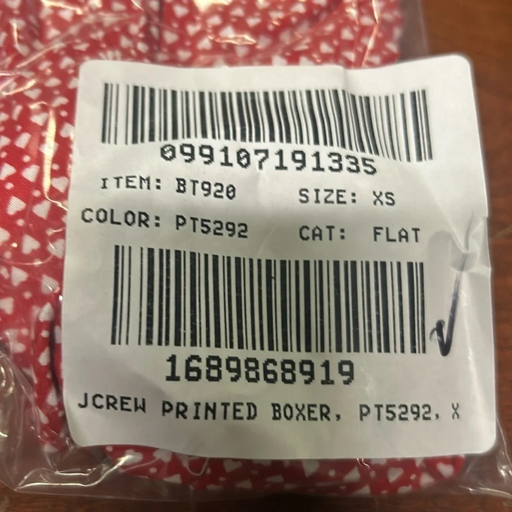 J Crew Printed boxers BT920